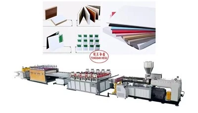 Machine de fabrication de panneaux WPC